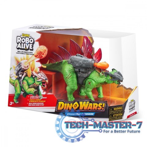 Figurka interaktywna Robo Alive Dino Wars Stegozaur Figurka interaktywna Robo Alive Dino Wars Stegozaur