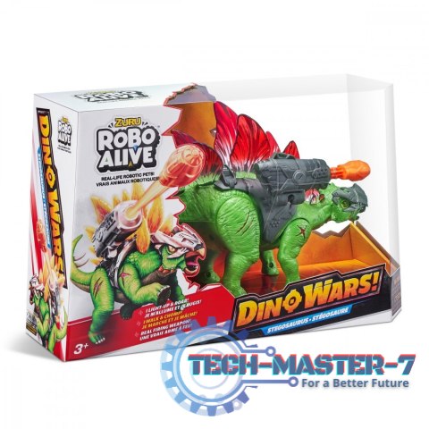 Figurka interaktywna Robo Alive Dino Wars Stegozaur Figurka interaktywna Robo Alive Dino Wars Stegozaur