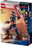 Klocki Super Heroes 76258 Marvel Figurka Kapitana Ameryki do zbudowania
