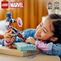 Klocki Super Heroes 76258 Marvel Figurka Kapitana Ameryki do zbudowania
