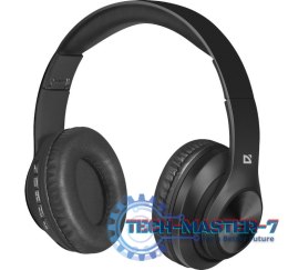 Słuchawki bezprzewodowe nauszne Freemotion B552 z mikrofonem, czarne