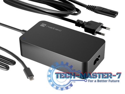 Zasilacz Laptop Grayling USB-C 45W do laptopów, tabletów, telefonów Zasilacz Laptop Grayling USB-C 45W do laptopów, tabletów, telefonów