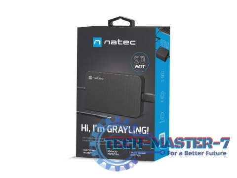 Zasilacz Laptop Grayling USB-C 90W do laptopów, tabletów, telefonów Zasilacz Laptop Grayling USB-C 90W do laptopów, tabletów, telefonów