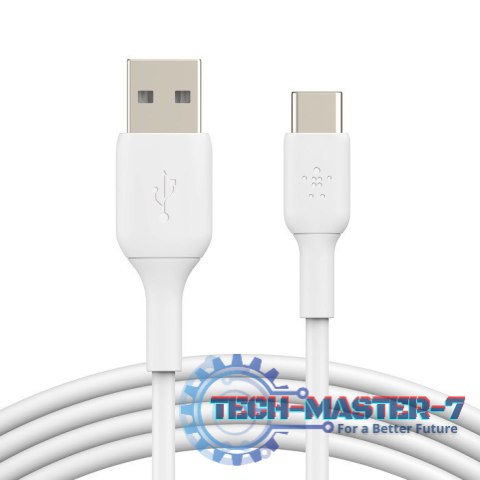 Kabel BoostCharge USB-A/USB-C 1m biały