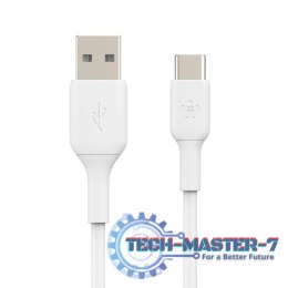 Kabel BoostCharge USB-A/USB-C 1m biały