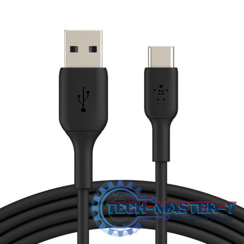 Kabel BoostCharge USB-A/USB-C 2m czarny