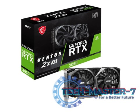 Karta graficzna GeForce RTX 3050 Ventus 2X XS 8G OC GDDR6 128bit HDMI