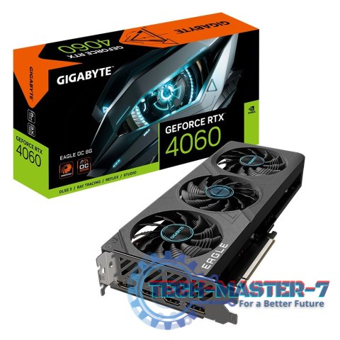Karta graficzna GeForce RTX 4060 EAGLE OC 8G GDDR6 128bit 2DP/2HDMI Karta graficzna GeForce RTX 4060 EAGLE OC 8G GDDR6 128bit 2DP/2HDMI