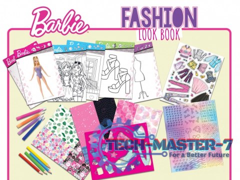 Książeczka szkicownik Barbie Książeczka szkicownik Barbie