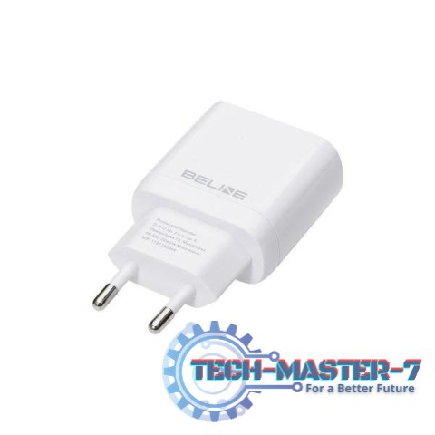 Ładowarka sieciowa 25W GaN USB-C PD 3.0 bez kabla, biała Ładowarka sieciowa 25W GaN USB-C PD 3.0 bez kabla, biała