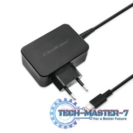 Ładowarka sieciowa 65W | 5-20V | 3-3.25A | USB typ C | PD | Czarna