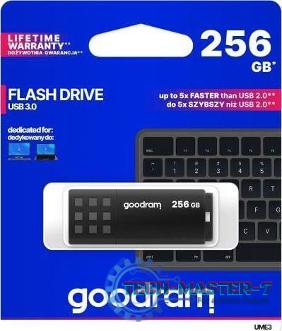 Pendrive UME3 256GB USB 3.0 czarny Pendrive UME3 256GB USB 3.0 czarny