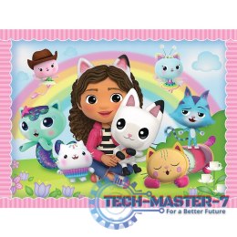 Puzzle 2w1 memos Gabi z kocim przyjacielem Gabbys Dollhouse
