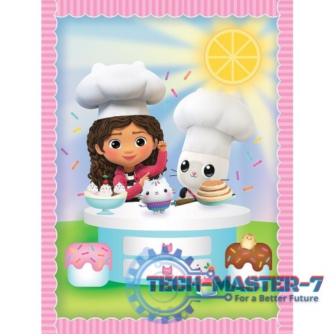 Puzzle 2w1 memos Gabi z kocim przyjacielem Gabbys Dollhouse Puzzle 2w1 memos Gabi z kocim przyjacielem Gabbys Dollhouse