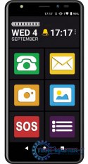 Smartfon MS 554 4G z aplikacją przyjazny ekran