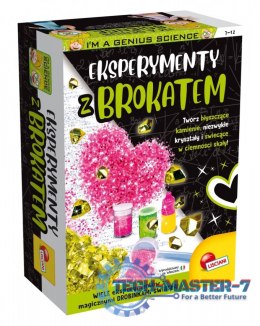 Zestaw naukowy Im a Genius Eksperymenty z brokatem