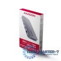 HMC-12GM2 Wieloportowy hub USB 12in1 + M.2 NVMe/SATA pozycja, 10Gbps, 3x USB-A, USB-C, HDMI 4K/60Hz, DP 4K/60Hz, GLAN, SD/microS