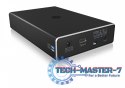 Obudowa IB-RD2253-C31 zew. Raid dla 2,5 SATA HDD na USB 3.2 Gen 2, RAID 0,1, SINGLE, LARGE