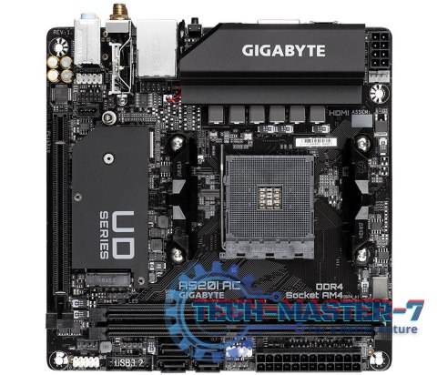 Płyta główna A520I AC AM4 2DDR4 DP/2HDMI mITX Płyta główna A520I AC AM4 2DDR4 DP/2HDMI mITX