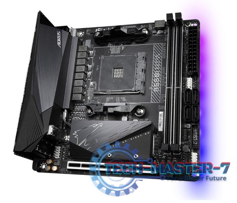 Płyta główna B550I AORUS PRO AX AM4 2DDR4 HDMI/DP mITX Płyta główna B550I AORUS PRO AX AM4 2DDR4 HDMI/DP mITX
