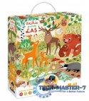 Puzzle Dzikie puzzle - Las 40 elementów