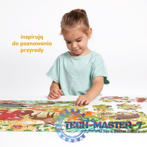 Puzzle Dzikie puzzle - Las 40 elementów Puzzle Dzikie puzzle - Las 40 elementów
