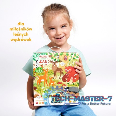 Puzzle Dzikie puzzle - Las 40 elementów Puzzle Dzikie puzzle - Las 40 elementów