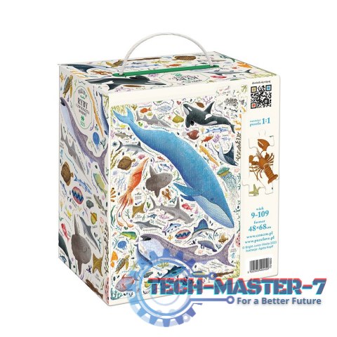 Puzzle Puzzlove Ryby i zwierzęta wodne 500 elementów Puzzle Puzzlove Ryby i zwierzęta wodne 500 elementów