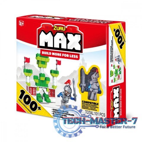 Zestaw klocków 100+ elementów mix Zestaw klocków 100+ elementów mix