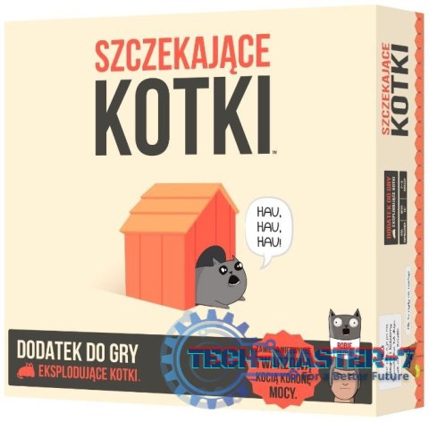 Gra Eksplodujące Kotki: Szczekające Kotki Gra Eksplodujące Kotki: Szczekające Kotki