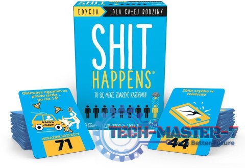 Gra imprezowa Shit Happens Rodzinna Edycja Gra imprezowa Shit Happens Rodzinna Edycja