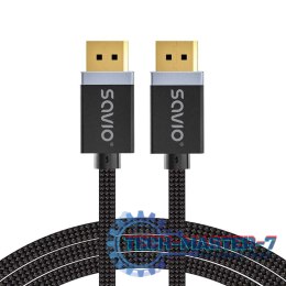 Kabel DP v1.4 (M), 8K/60Hz, FHD, 3 m, CL-176
