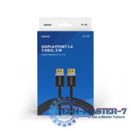 Kabel DP v1.4 (M), 8K/60Hz, FHD, 3 m, CL-176