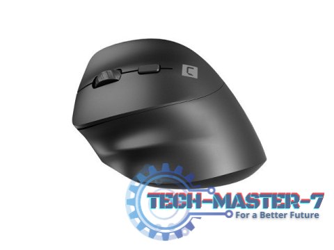 Mysz bezprzewodowa wertykalna Crake 2 2400 DPI Bluetooth 5.2 + 2.4GHz dla leworęcznych Czarna Mysz bezprzewodowa wertykalna Crake 2 2400 DPI Bluetooth 5.2 + 2.4GHz dla leworęcznych Czarna
