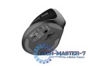 Mysz bezprzewodowa wertykalna Crake 2 2400 DPI Bluetooth 5.2 + 2.4GHz dla leworęcznych Czarna