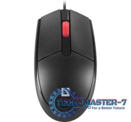 Mysz przewodowa optyczna Delta MM-523 Czarna