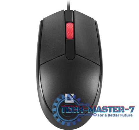 Mysz przewodowa optyczna Delta MM-523 Czarna Mysz przewodowa optyczna Delta MM-523 Czarna