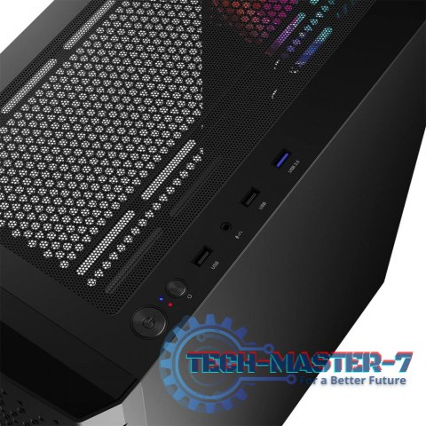 Obudowa Komputerowa LOGIC ARAMIS ARGB MIDI USB 3.0 Czarna Obudowa Komputerowa LOGIC ARAMIS ARGB MIDI USB 3.0 Czarna