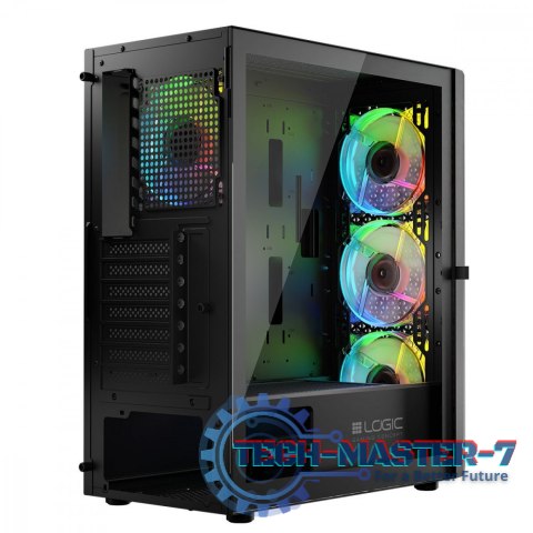 Obudowa Komputerowa LOGIC ARAMIS ARGB MIDI USB 3.0 Czarna Obudowa Komputerowa LOGIC ARAMIS ARGB MIDI USB 3.0 Czarna