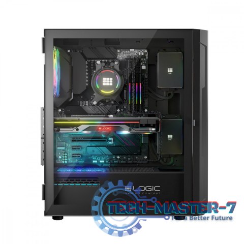 Obudowa Komputerowa LOGIC ARAMIS ARGB MIDI USB 3.0 Czarna Obudowa Komputerowa LOGIC ARAMIS ARGB MIDI USB 3.0 Czarna