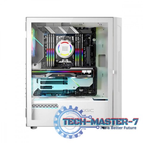 Obudowa Komputerowa Logic Aramis ARGB Midi USB 3.0 Biała Obudowa Komputerowa Logic Aramis ARGB Midi USB 3.0 Biała