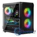 Obudowa Komputerowa Logic Portos ARGB Mini USB 3.0 Czarna