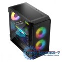 Obudowa Komputerowa Logic Portos ARGB Mini USB 3.0 Czarna