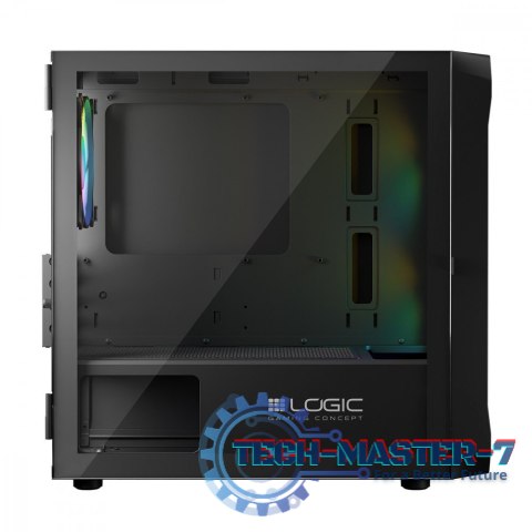 Obudowa Komputerowa Logic Portos ARGB Mini USB 3.0 Czarna Obudowa Komputerowa Logic Portos ARGB Mini USB 3.0 Czarna