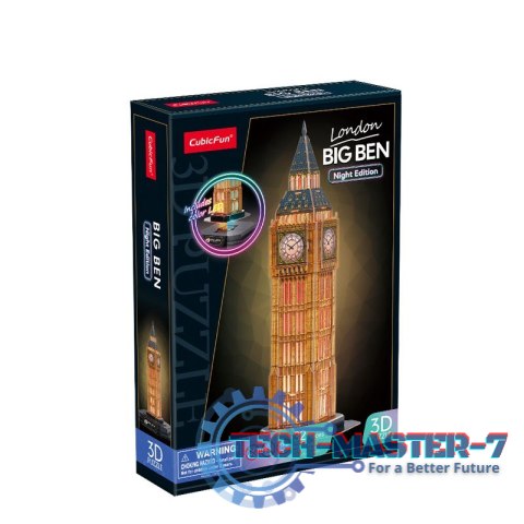 Puzzle 3D Big Ben (wersja nocna) Puzzle 3D Big Ben (wersja nocna)