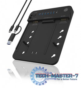 Stacja dokująca/klonująca IB-2915MSCL-C31 M.2 dla M.2 0NVMe i SATA 2,5/3,5 SSD/HDD