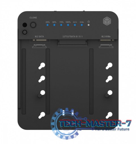 Stacja dokująca/klonująca IB-2915MSCL-C31 M.2 dla M.2 0NVMe i SATA 2,5/3,5 SSD/HDD Stacja dokująca/klonująca IB-2915MSCL-C31 M.2 dla M.2 0NVMe i SATA 2,5/3,5 SSD/HDD