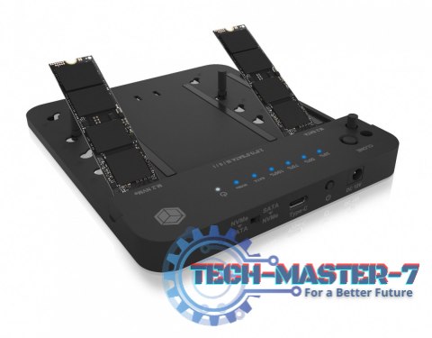 Stacja dokująca/klonująca IB-2915MSCL-C31 M.2 dla M.2 0NVMe i SATA 2,5/3,5 SSD/HDD Stacja dokująca/klonująca IB-2915MSCL-C31 M.2 dla M.2 0NVMe i SATA 2,5/3,5 SSD/HDD