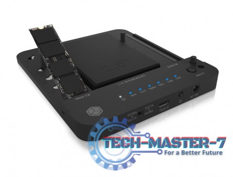 Stacja dokująca/klonująca IB-2915MSCL-C31 M.2 dla M.2 0NVMe i SATA 2,5/3,5 SSD/HDD Stacja dokująca/klonująca IB-2915MSCL-C31 M.2 dla M.2 0NVMe i SATA 2,5/3,5 SSD/HDD