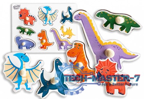 Układanka Dinozaury Układanka Dinozaury